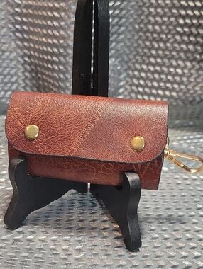 Brown Leather Key Pouch